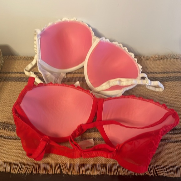 [PINK] 2 Bombshell Padded Wire Bras - Size 34D - Picture 5 of 5